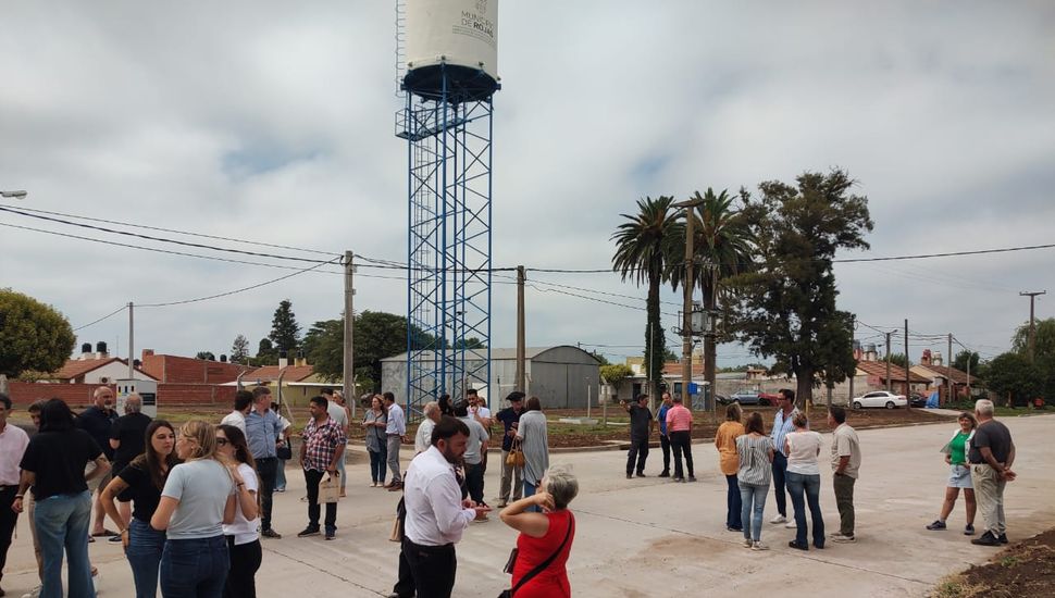 Quedó inaugurada la segunda etapa de pavimentación de la Avenida Diego Trillo