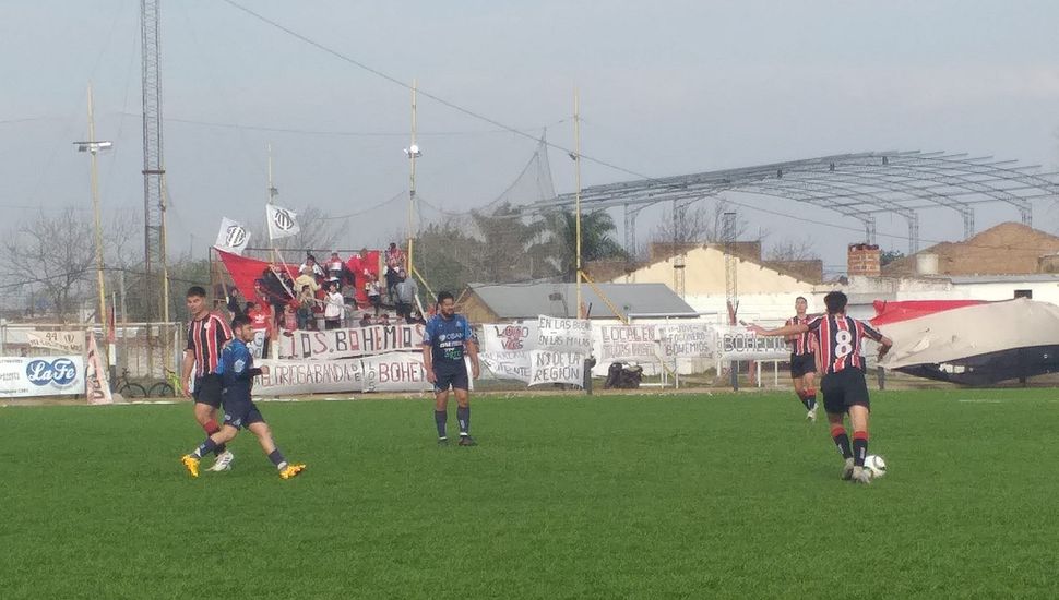 Intensa actividad del fútbol local durante el fin de semana