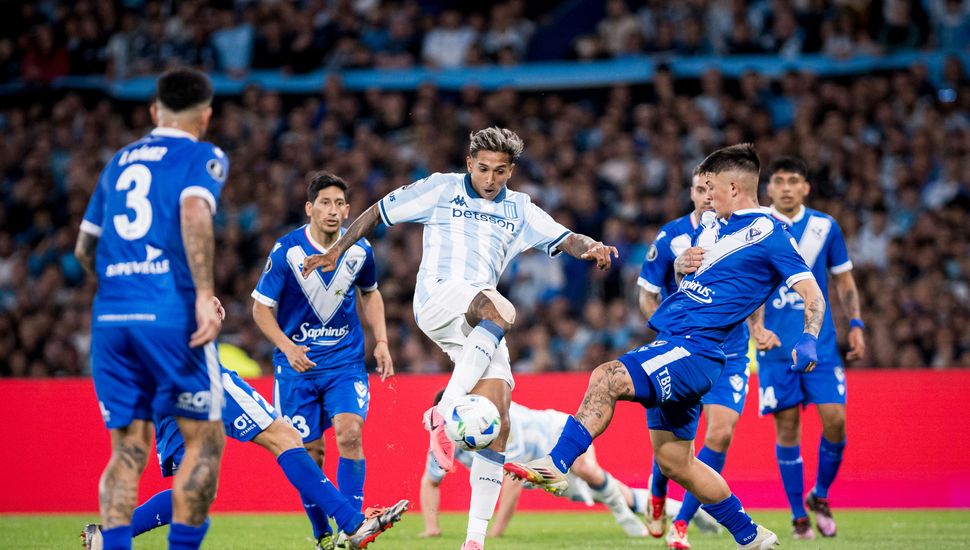 Racing le ganó a Vélez 1-0 es semifinalista de la Libertadores