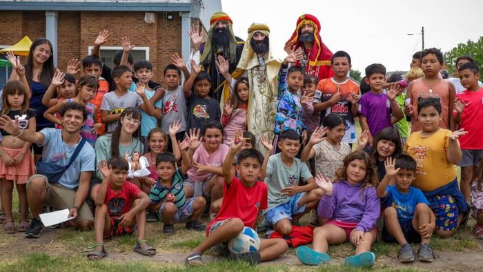 Los Reyes Magos visitaron los Centros de Desarrollo Comunitario de Pergamino