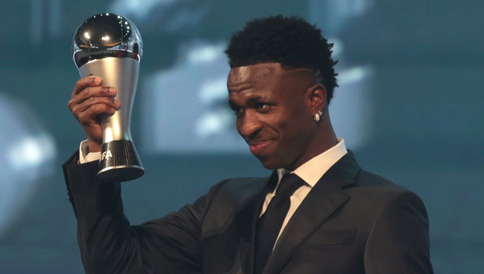 Vinicius Jr. ganó el premio The Best