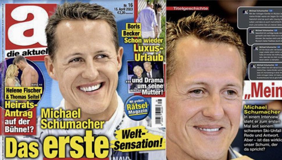 Despidieron a la editora de la revista alemana que publicó la falsa entrevista a Michael Schumacher