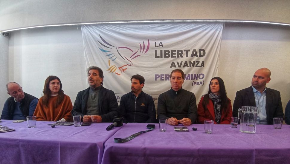 Ritondo y Santilli estuvieron en Pergamino para cerrar la campaña de La Libertad Avanza