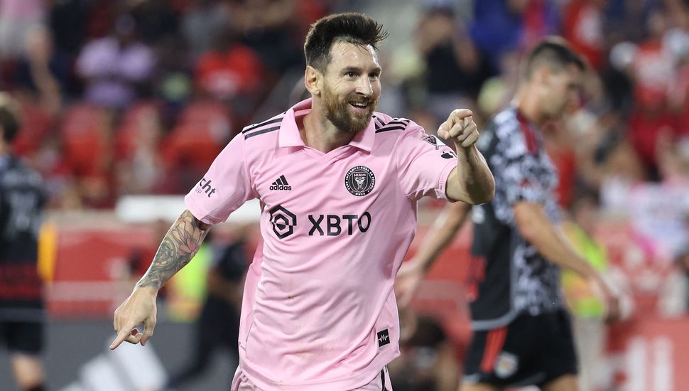 Messi debutó en la MLS con un gol