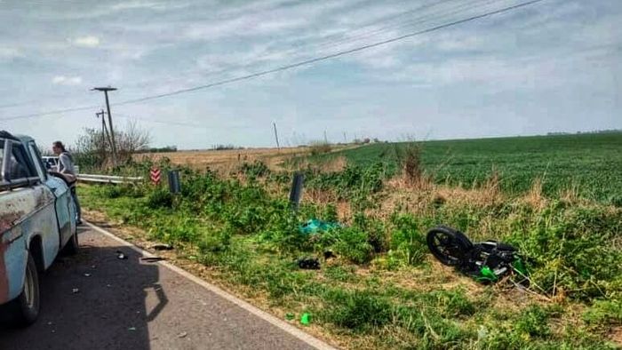 Accidente mortal: un motociclista de 30 años perdió la vida en el acceso a General Gelly