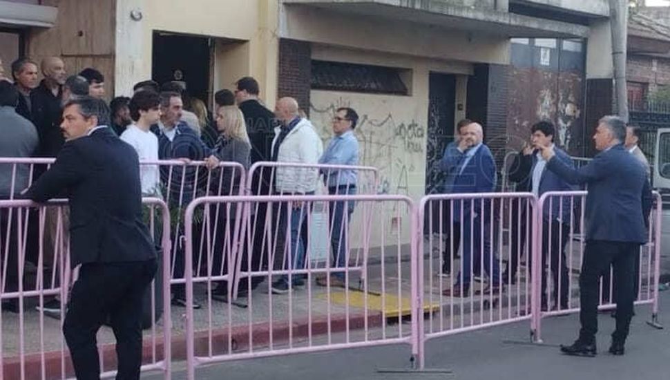 Jorge Dib estuvo presente en la presentación de Milei en Junín