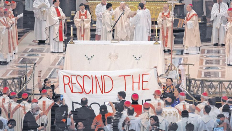 Indígenas le pidieron al Papa rescindir la “Doctrina del Descubrimiento”