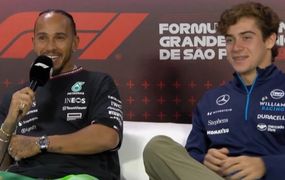 El elogio de Lewis Hamilton a Colapinto