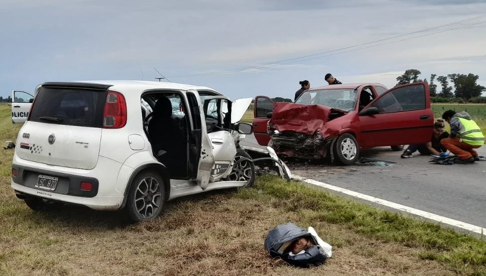 Accidente en Ruta 188: Falleció el bebé que estaba en estado crítico