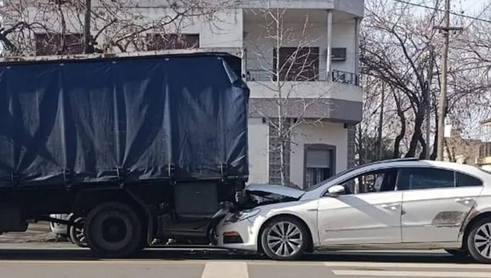 Un joven juninense protagonizó un accidente en Pergamino