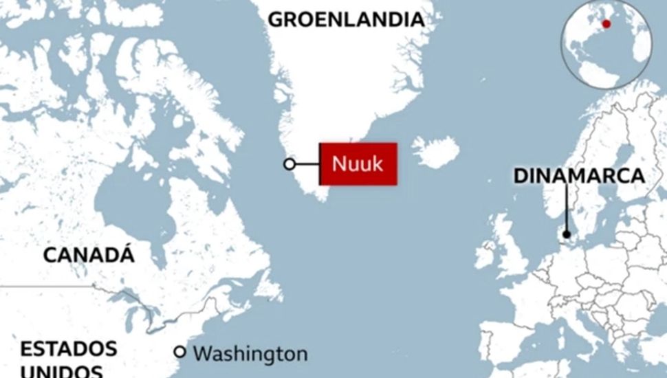 Donald Trump quiere Groenlandia “por la vía fácil o la vía difícil”