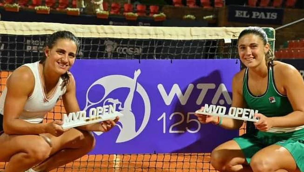 Riera y Carlé campeonas en dobles en Montevideo