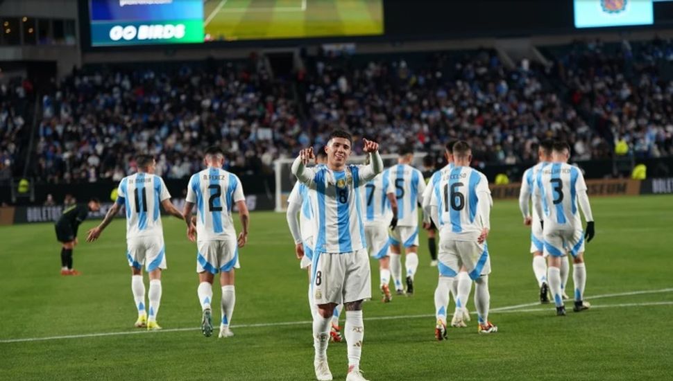 Argentina goleó a El Salvador