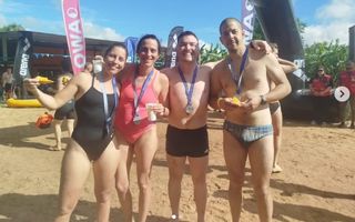 Gran desempeño de nadadores del Club Alianza en San Pedro