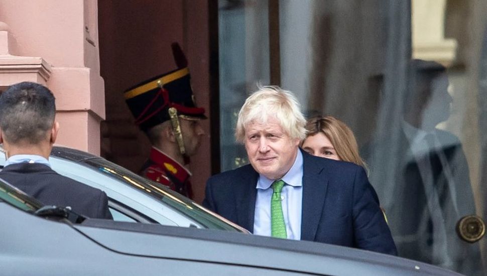 Milei recibió en la Rosada al ex primer ministro inglés Boris Johnson