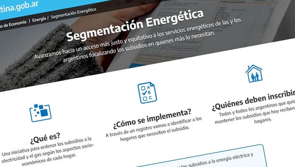 Subsidio energético: 12 mil hogares se inscribieron para obtener el beneficio