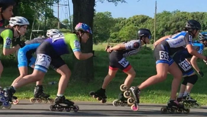 El patín carrera crece en Pergamino de la mano de la Escuela Municipal