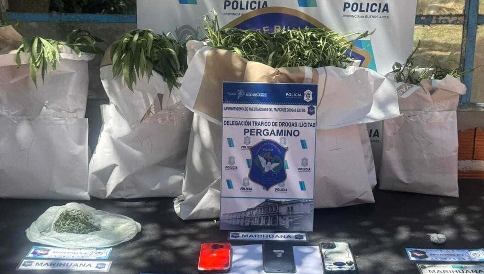 Allanamiento por drogas en barrio Otero: secuestraron más de 4 kilos de marihuana