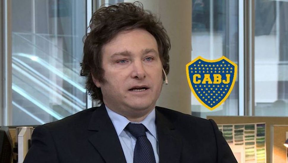 Milei propone a Palermo como entrenador de Boca Juniors