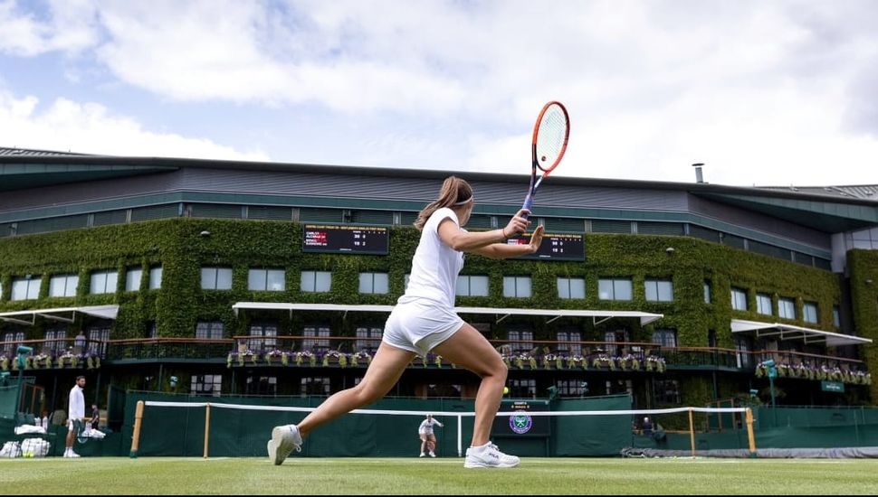 Julia Riera perdió en Wimbledon