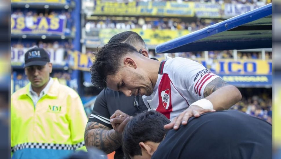 Maximiliano Meza sufrió una grave lesión