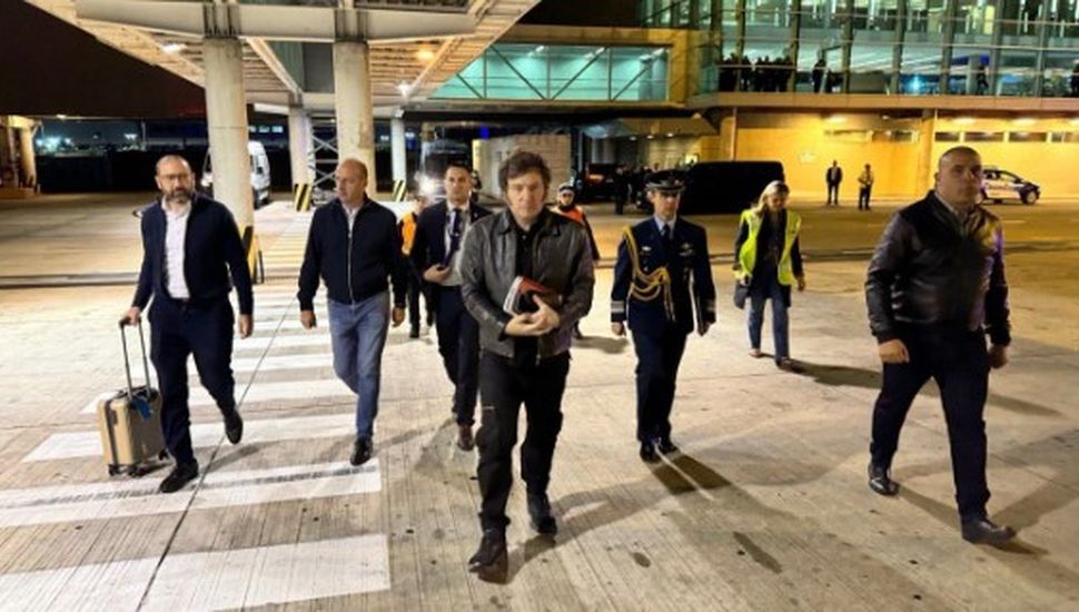 El Presidente Javier Milei llegó a Miami, en su segunda visita a Estados Unidos desde su asunción