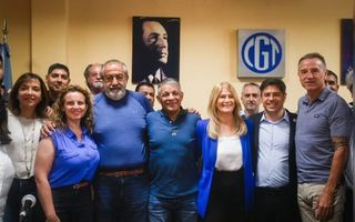 Cumbre de la CGT con Kicillof: rechazo a la reforma laboral y apoyó al gobernador en la interna del PJ