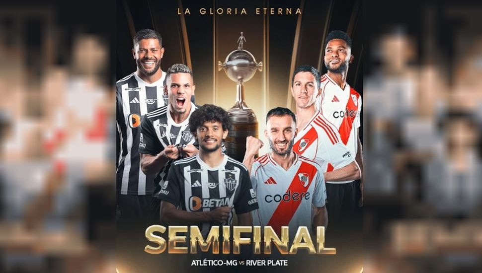 Cuándo se enfrentarán River y Atlético Mineiro por las semifinales de la Libertadores