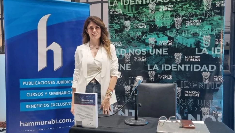 Presentaron en Rojas “Ciberdelitos, Estrategias y técnicas de litigación”