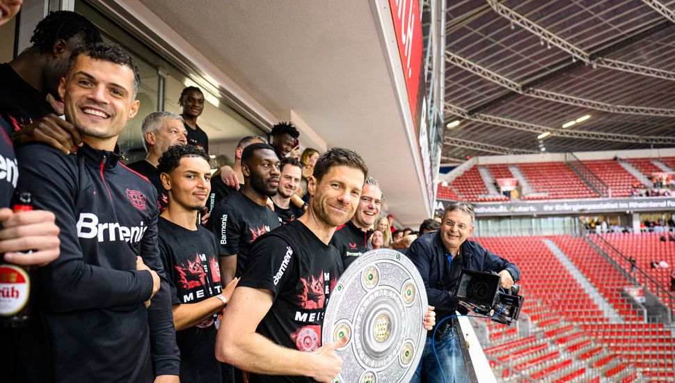 Con Exequiel Palacios, el Bayer Leverkusen se consagró campeón