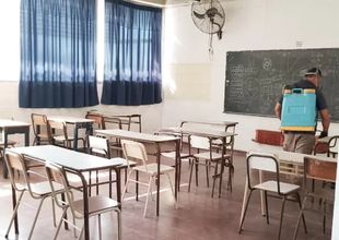 Avanzan las tareas de saneamiento en escuelas de Salto