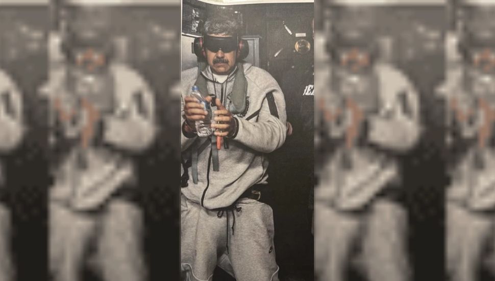 Trump difundió la primera foto de Maduro tras ser capturado