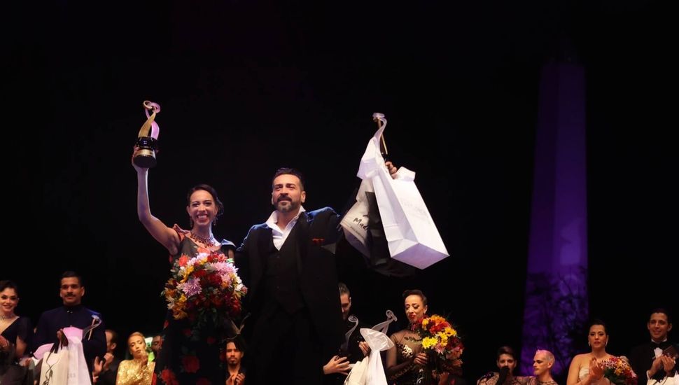 Una pareja de Pergamino se consagró campeona del Mundial de Tango