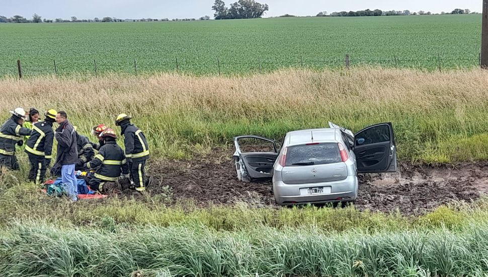 Un muerto en la Ruta Nº188 tras choque frontal