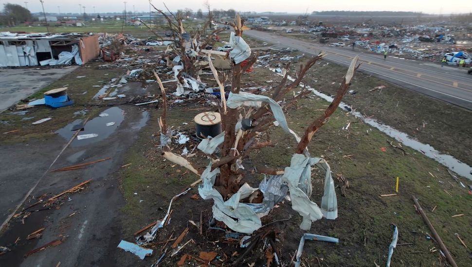 Tras los tornados, Mississippi fue declarado como "zona de desastre mayor"