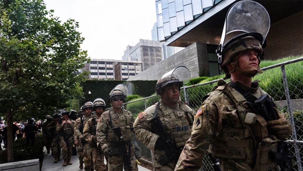 Un tiroteo a metros de la Casa Blanca deja dos militares heridos