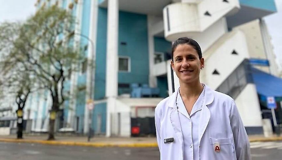 La médica rojense Belén Bartolelli fue designada Jefa de Sanidad de la Fragata Libertad
