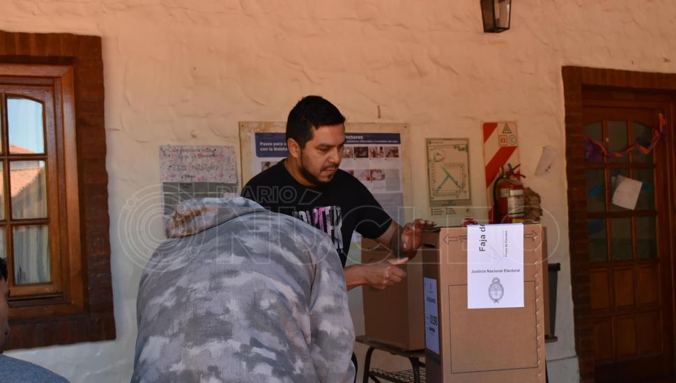 La mayoría de los pergaminenses destacaron la rapidez del sistema de boleta única