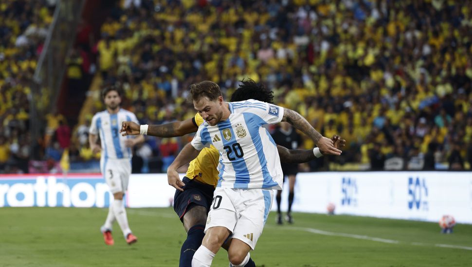 Argentina perdió con Ecuador y finalizó primero en las Eliminatorias