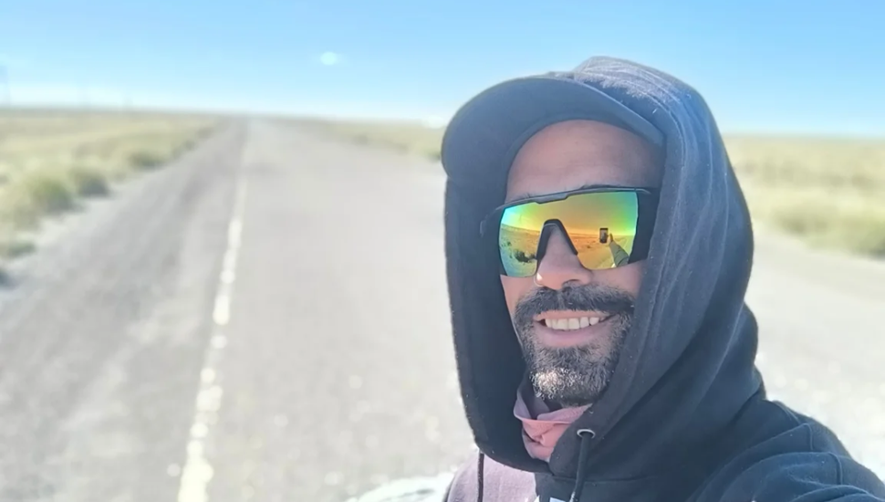 Cruzando Argentina a pie: la épica aventura de Jesús Ledesma por la Ruta 40