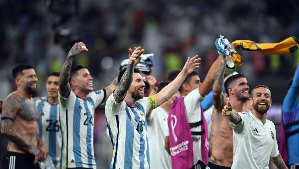 La victoria de Argentina ante Australia en imágenes