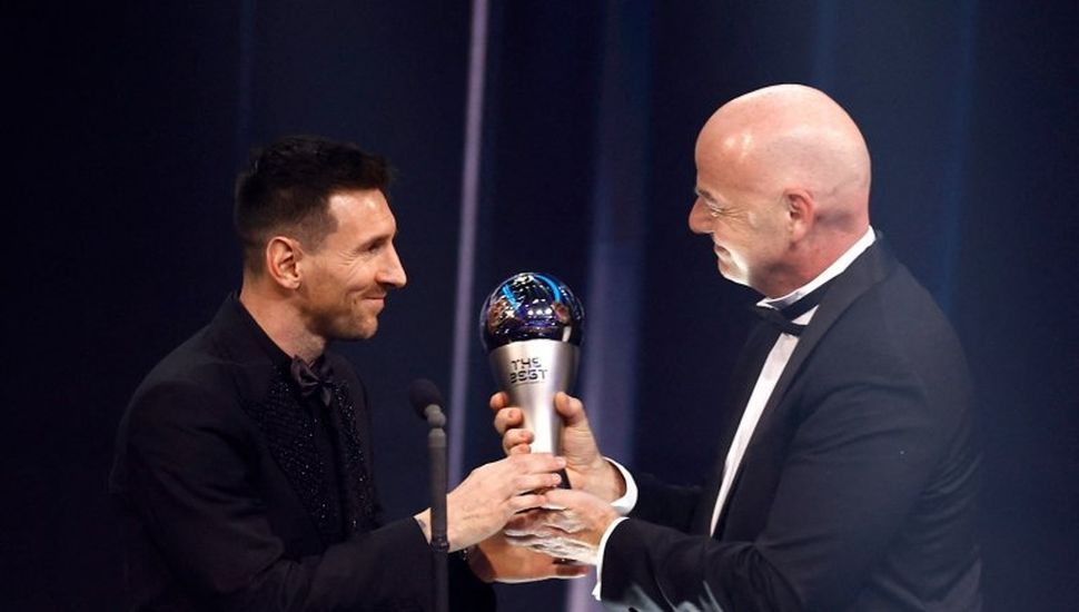 Messi se quedó con el premio The Best al mejor futbolista del mundo