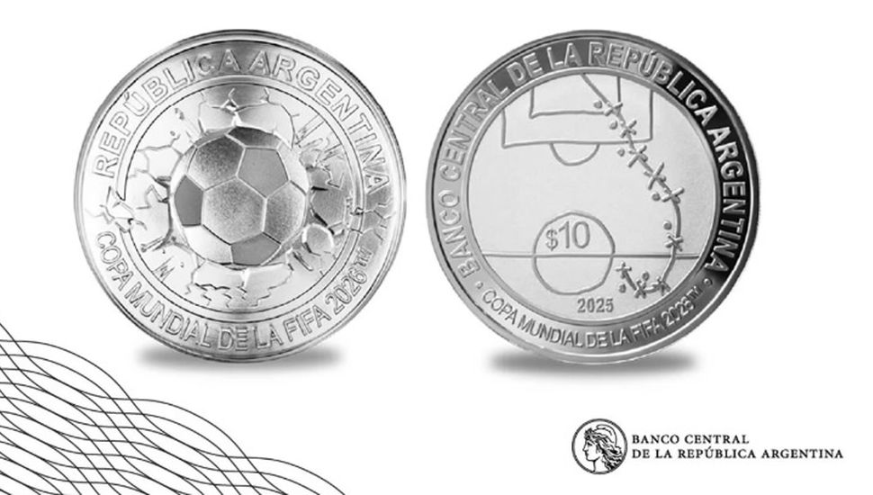 Se agotaron las monedas del Mundial 2026