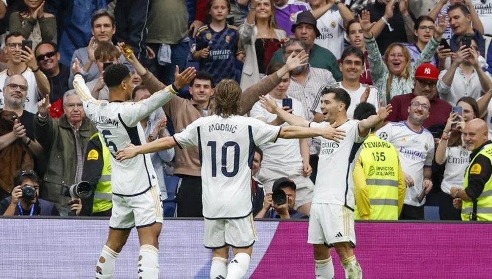 El Real Madrid consiguió su 36 título en la Liga española