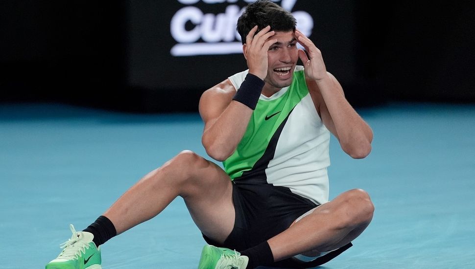 Histórico: Alcaraz obtuvo su primer Australian Open