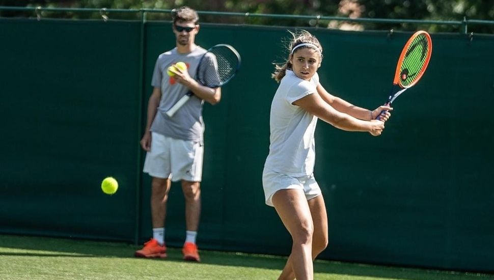 Julia Riera ya tiene rival en Wimbledon