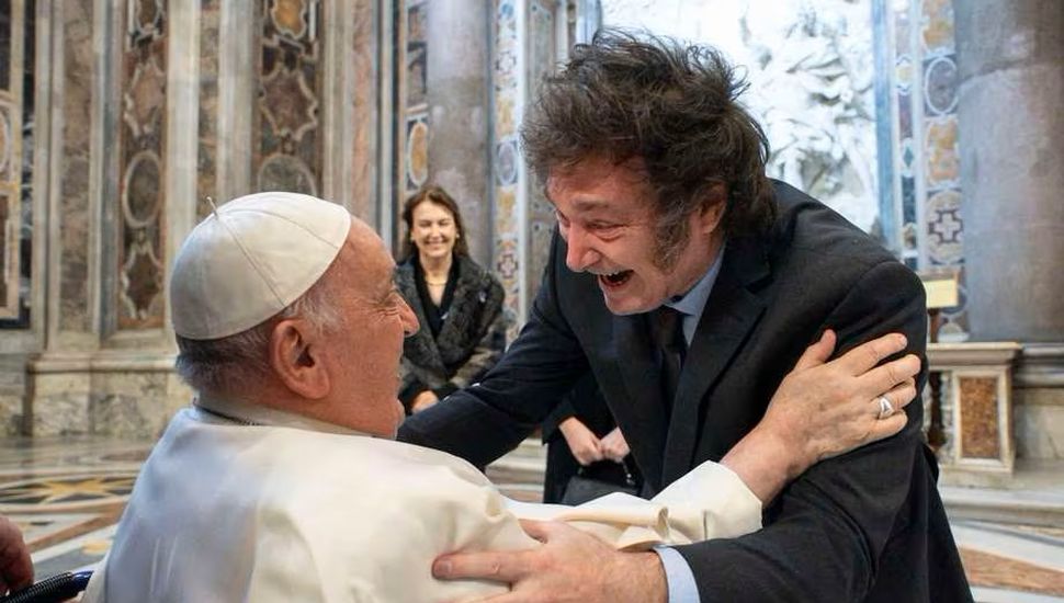 El encuentro entre el Papa con el presidente Milei