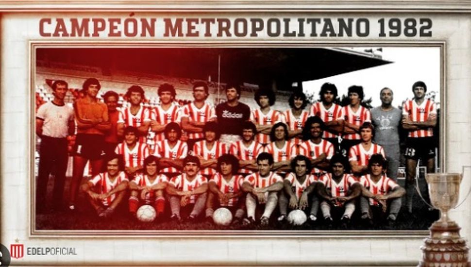 Hace 40 años Estudiantes de La Plata lograba el Torneo Metropolitano de 1982