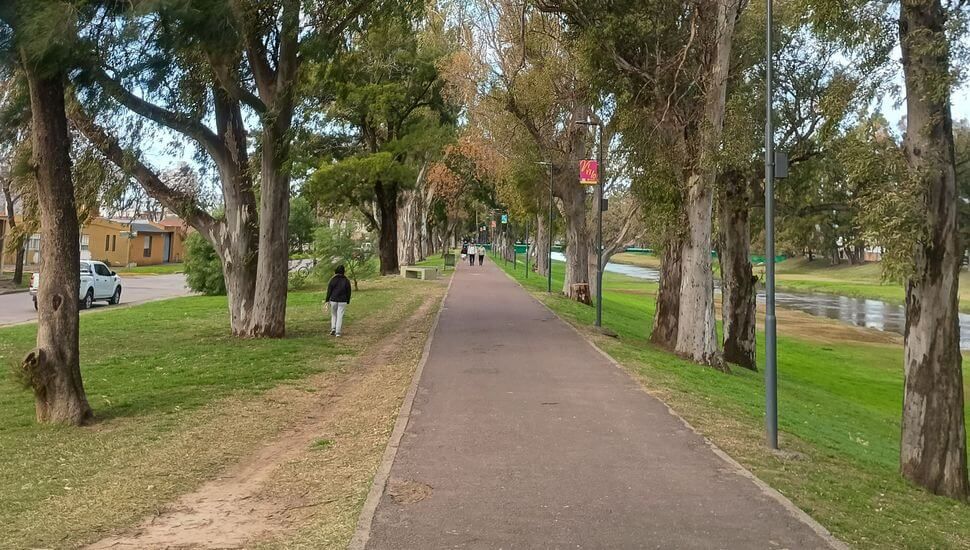 Piden la instalación de un sistema de video vigilancia monitoreada en el Paseo Ribereño del arroyo Pergamino