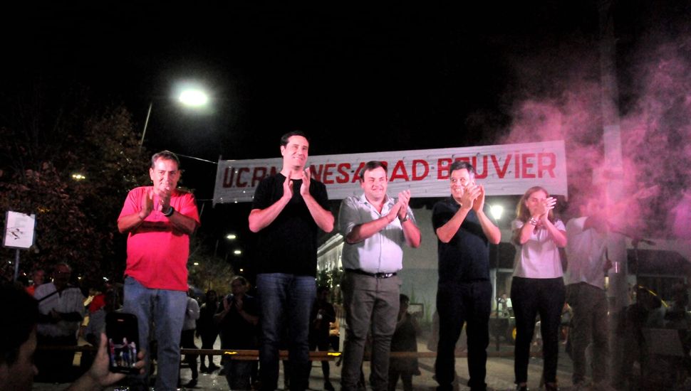 Acto radical en Rojas: Manes va por la Nación, Abad por la Provincia y Bouvier por el municipio